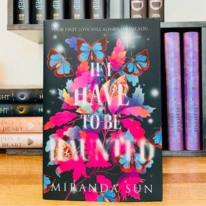 Fairyloot Exclusive Signed Edition If I Have To Be Haunted by Miranda Sun